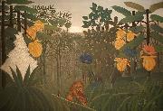 Henri Rousseau The Repast of the Lion France oil painting artist